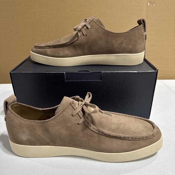Everlane Desert Shoe Brown Suede Lace Shoes Mens 12.5 Low Top Loafers Minimalist main image 7